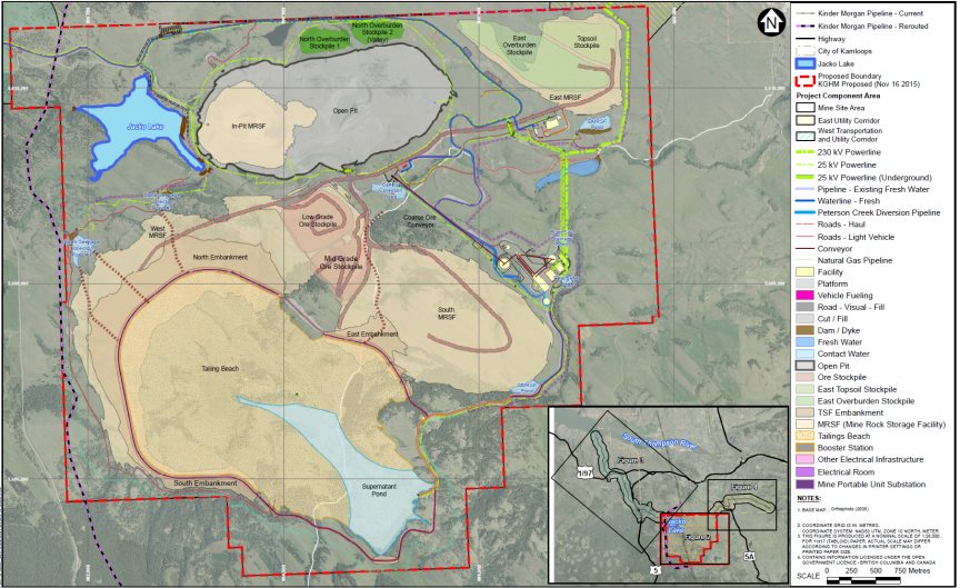 Figure 1: Ajax Location and General Arrangement