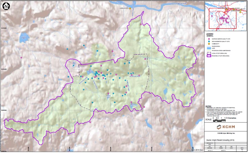 Figure 2: Surface Water Local and Regional Study Areas