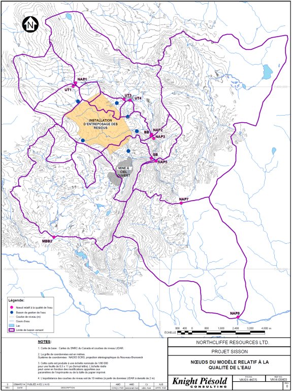 Figure G1&nbsp;: N?uds de la qualité de l'eau