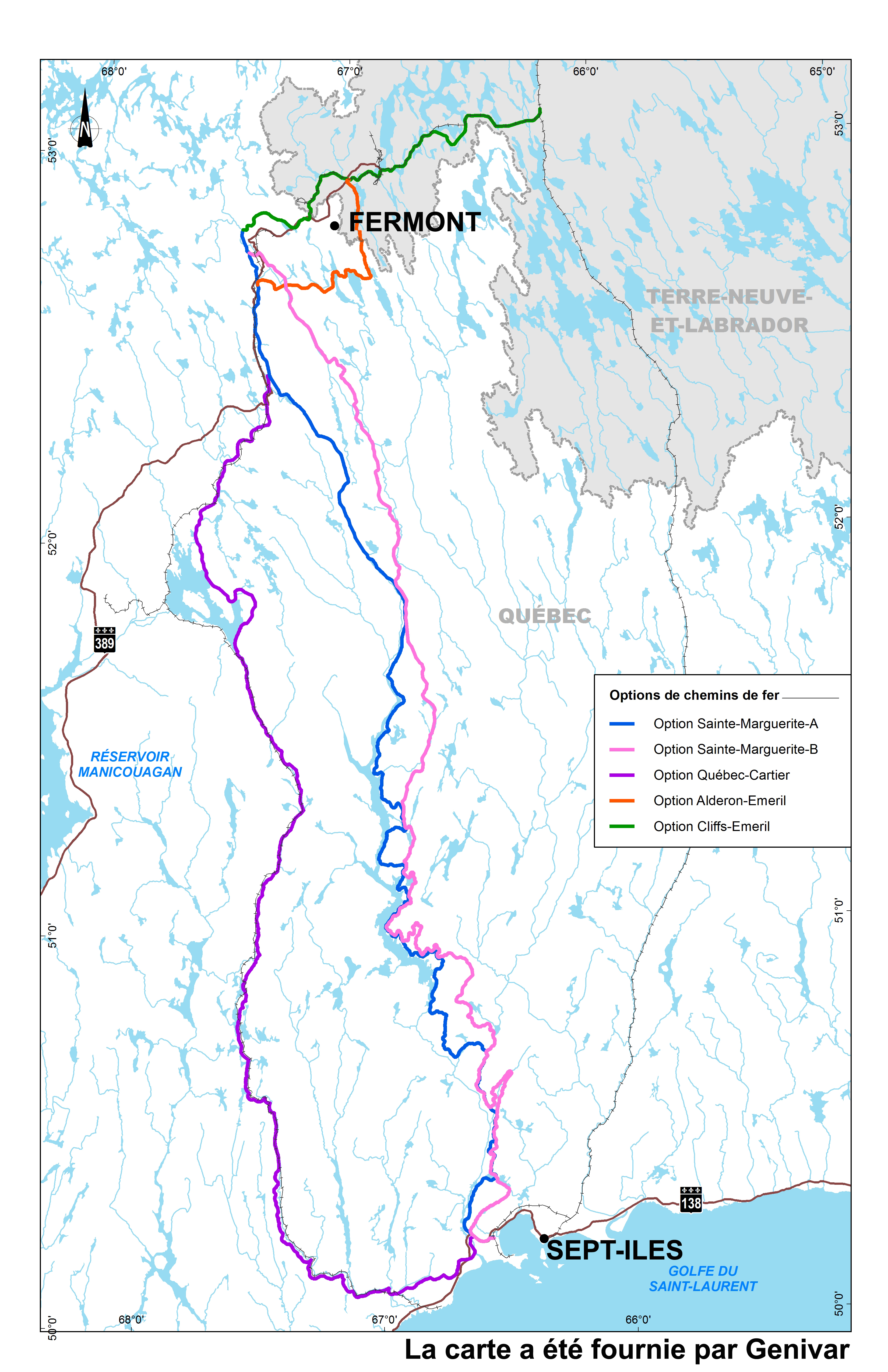 Carte indiquant l'emplacement du projet, tel que décrit dans le présent document.