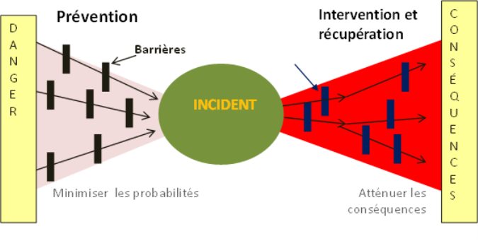 Représentation graphique de l'approche conceptuelle du promoteur de l'évaluation des dangers à haut risque.