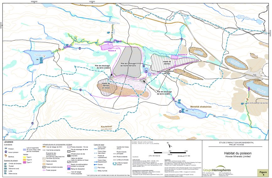 Description d'habitat des poissons. Description ci-dessous.