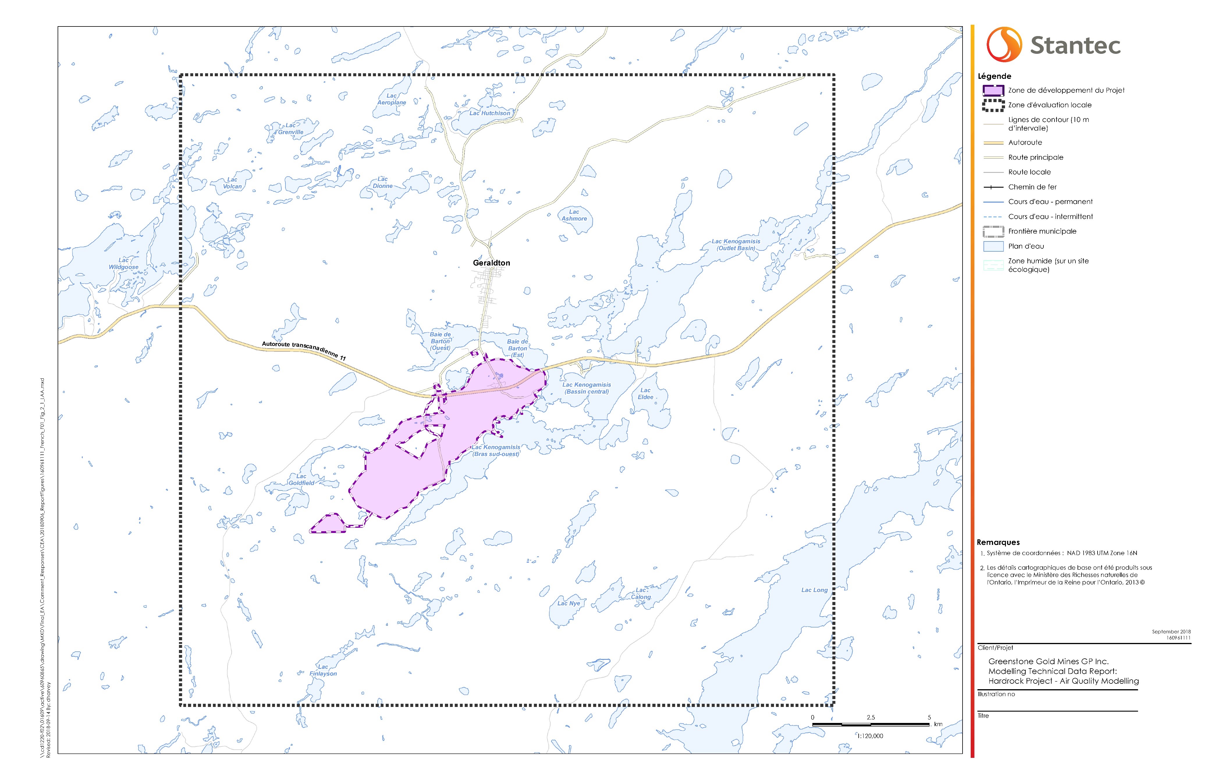 Zone d'évaluation locale pour la qualité d'air, les conditions sanitaires et socioéconomiques des peuples autochtones et l'usage courant des terres et des ressources à des fins traditionnelles par les peuples autochtones