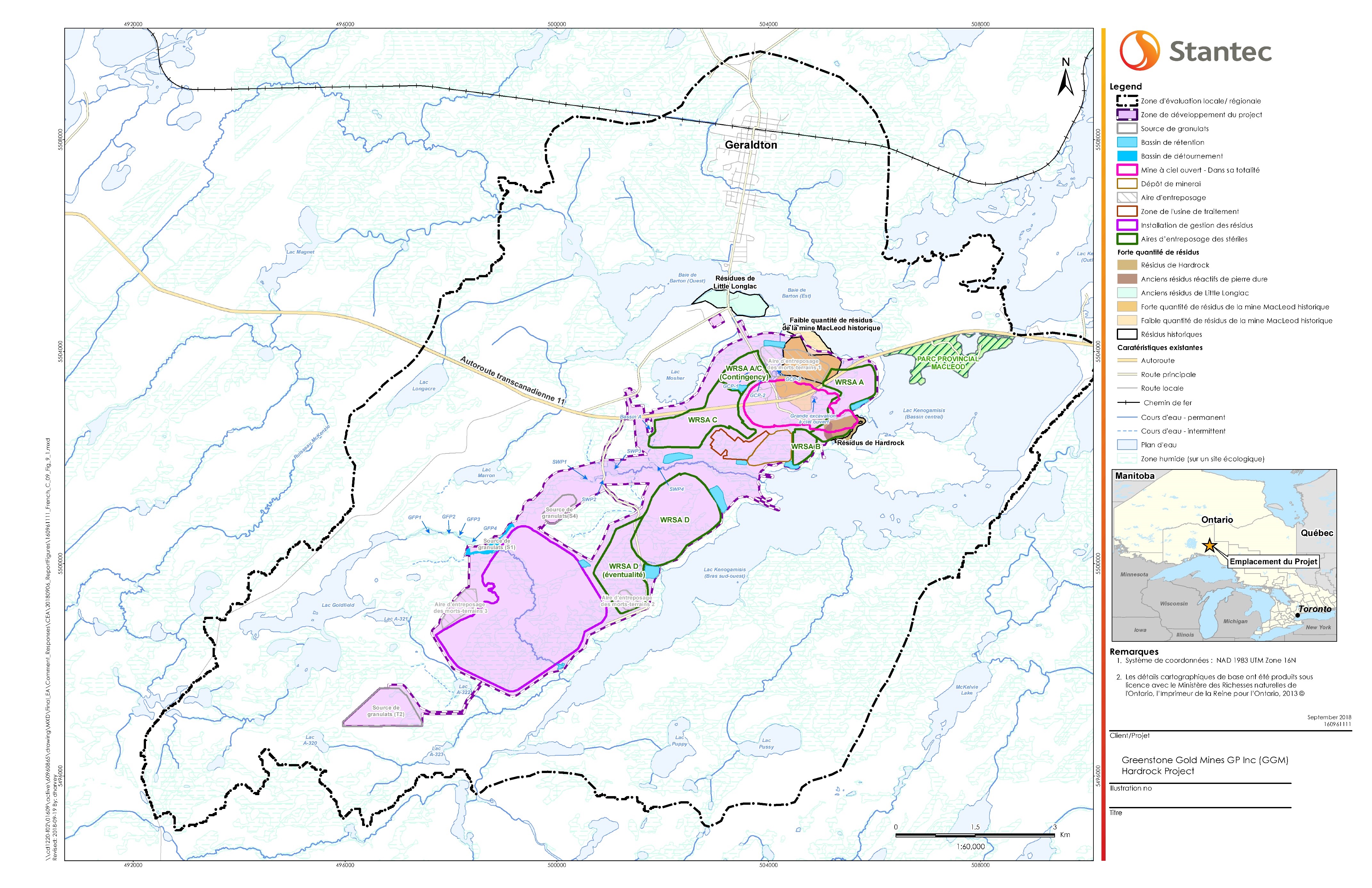 Figure 6 - Limites spatiales relatives aux eaux souterraines