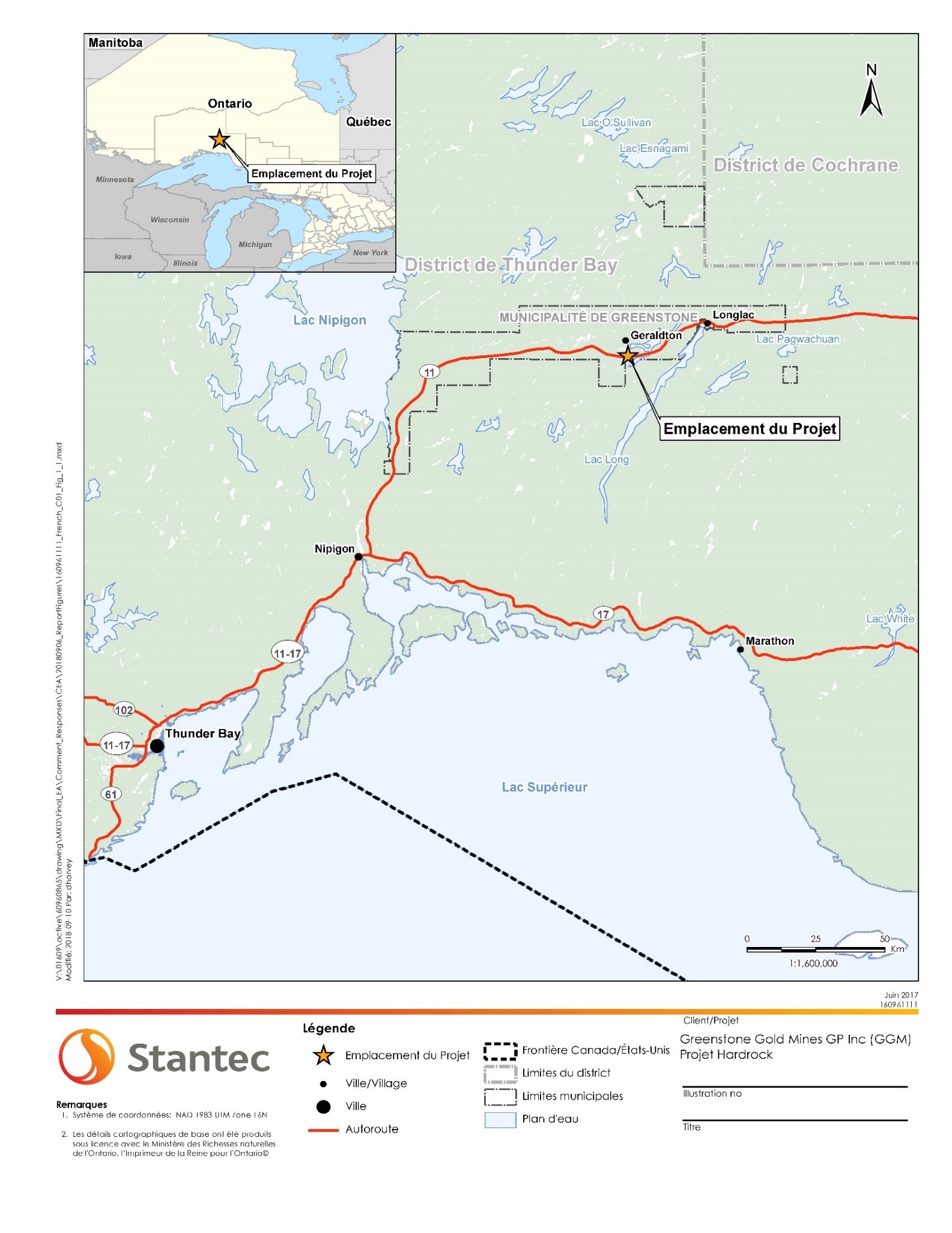 Figure 8 - Emplacement du projet