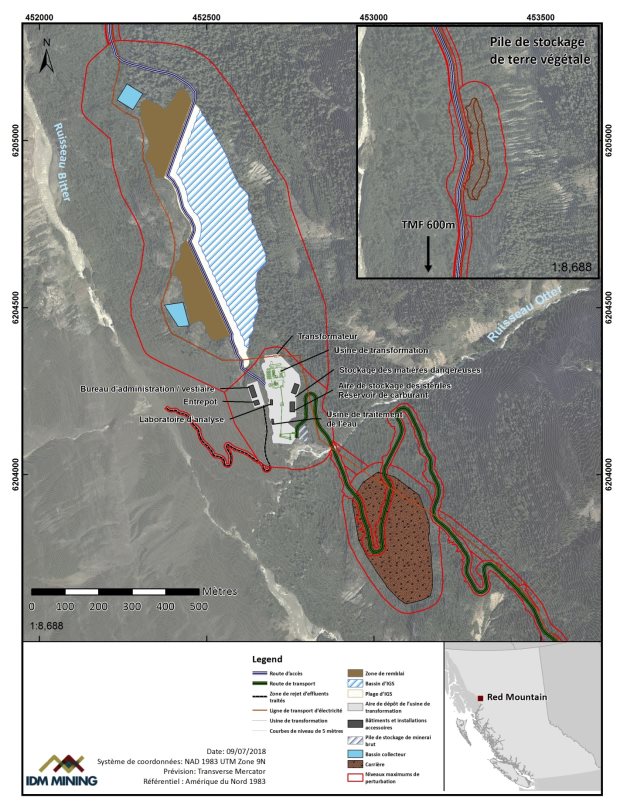 Figure 3: Infrastructure de Bromley Humps