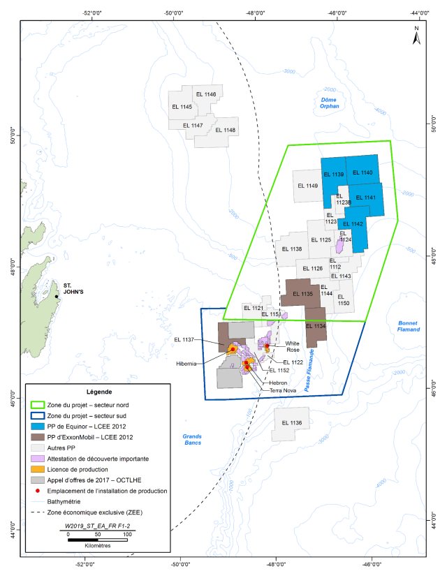 Figure 2: Localisation des projets