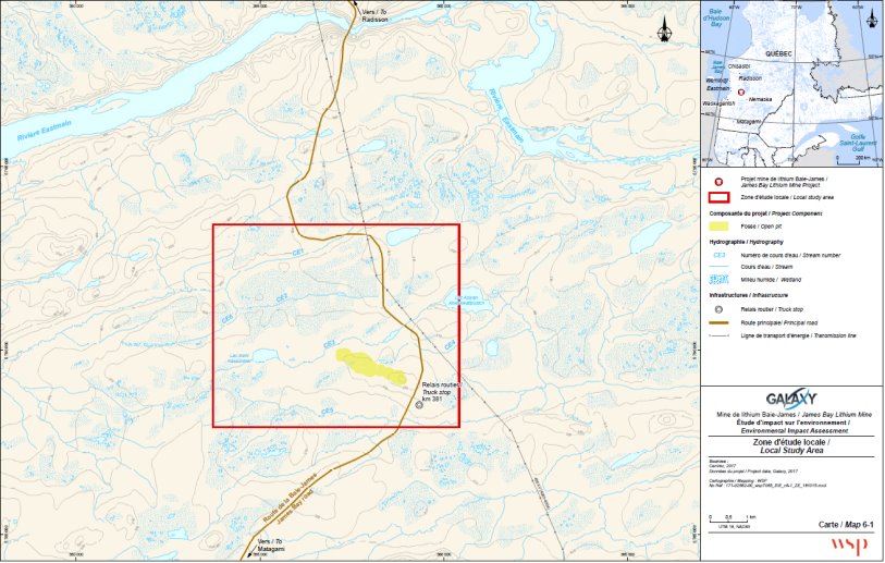 Figure 2 : Zone d'étude locale du projet
