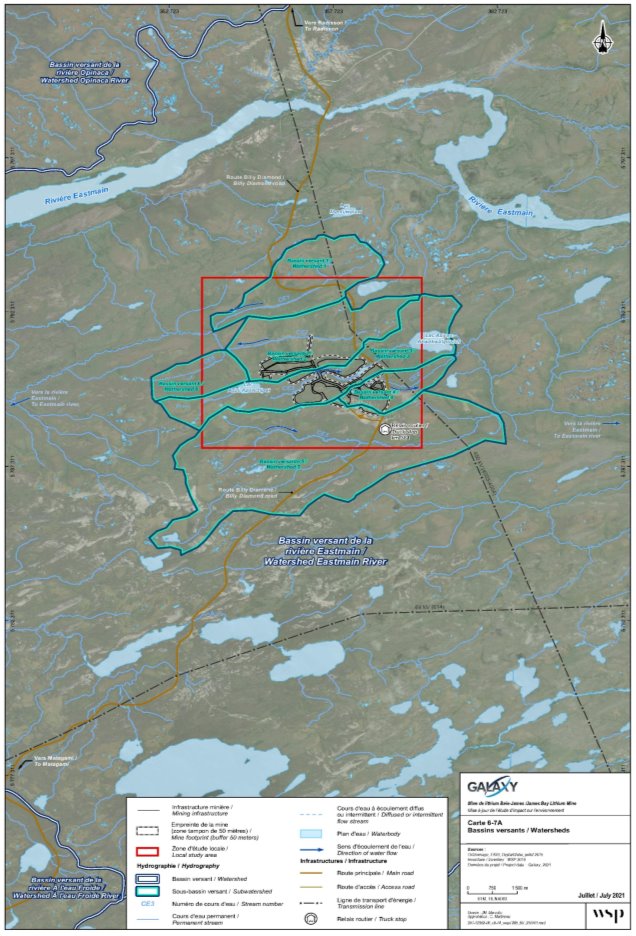 Figure 4 : Localisation de la zone d'étude locale et des bassins versants