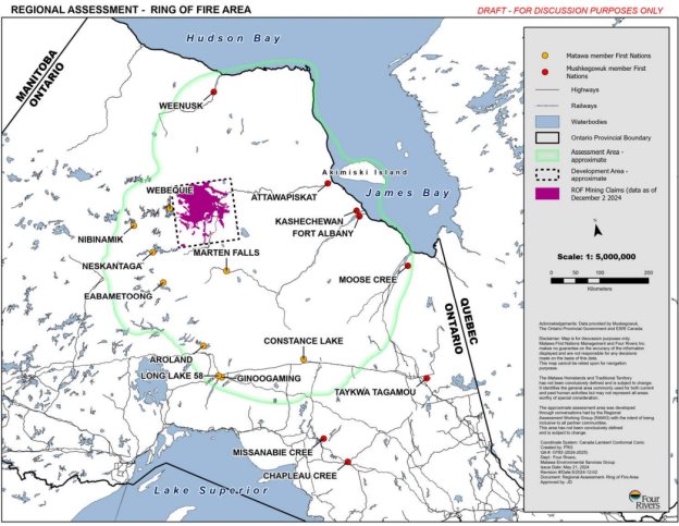 Figure 1. Ring of Fire development area and the Assessment Area