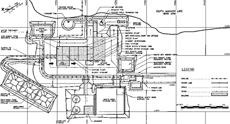 Figre 2: Midwest Mine Site - Surface Facilities Layout