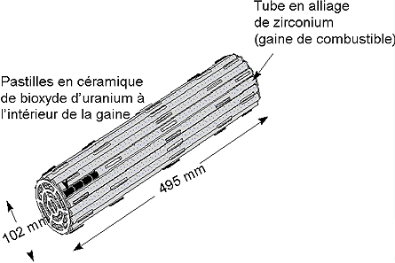 Figure 3 : Grappe de combustible CANDU (Source : EACL)